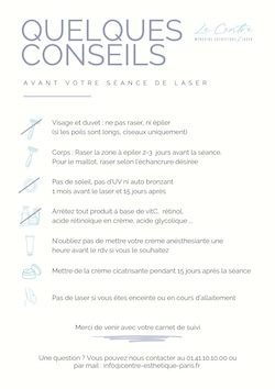 Conseils Epilation Laser 1