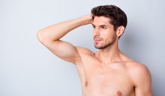Epilation laser aisselles hommes