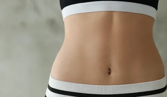 a flat stomach thanks to lipocryotherapy